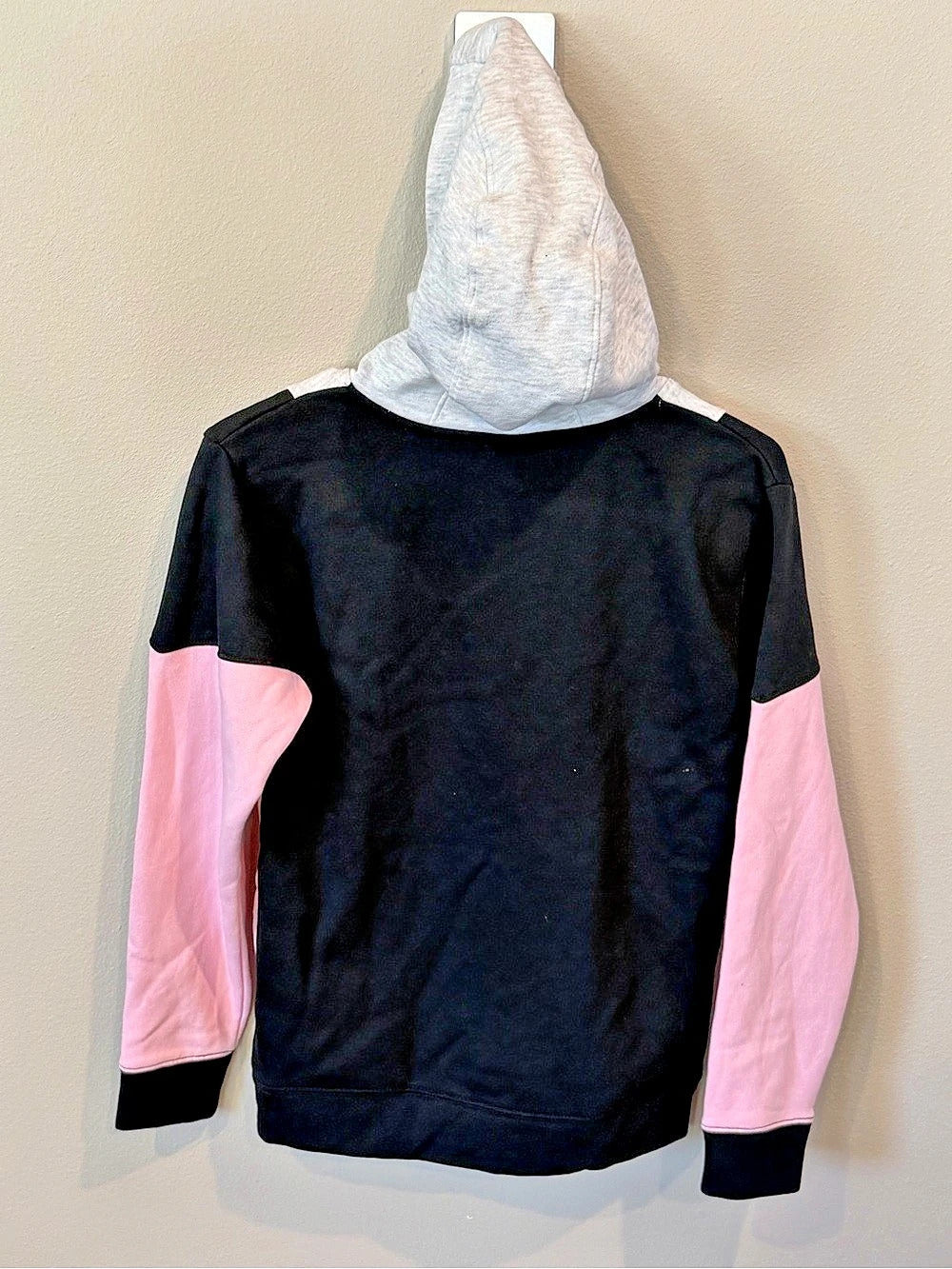MLS Inter Miami CF Pullover Hoodie Black & Pink Size Youth Medium