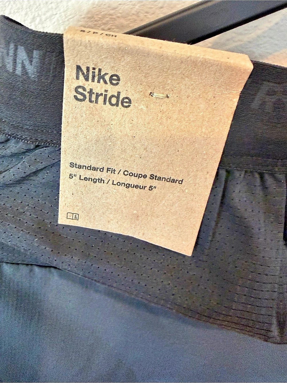 Nike Stride Dri-FIT Running Shorts Black - Men’s Medium