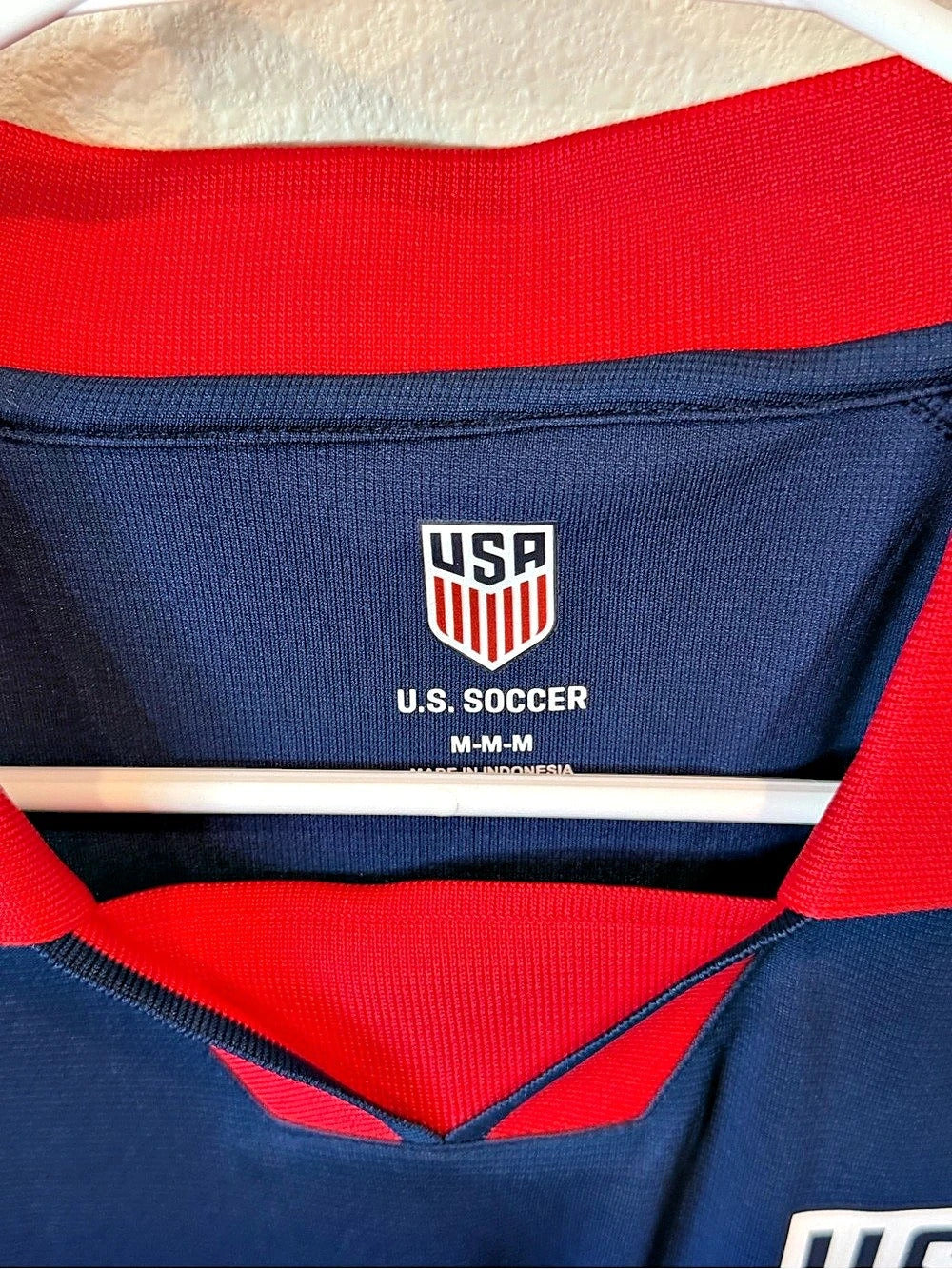 U.S. Soccer Jersey Blue & Red - Men's Medium