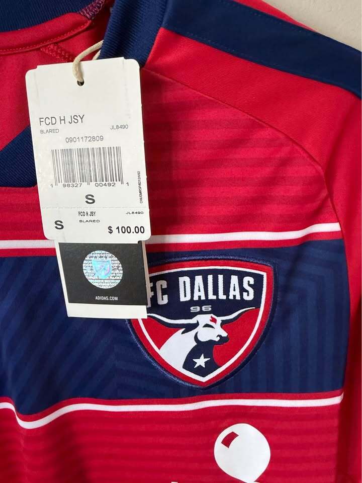 FC Dallas Home Jersey - Men's Small/Women's Med