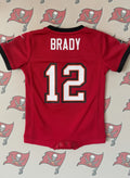 Tom Brady #12 - Infant 0-3 Month Romper - Tamp Bay Buccaneers -PRICE DROP!!