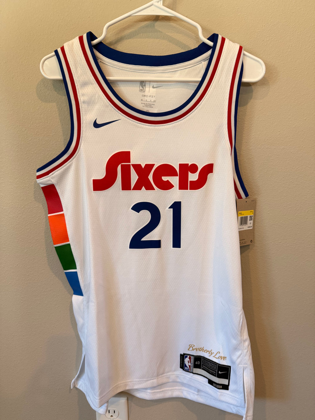 Philadelphia 76ers - Joel Embiid City Edition - Men’s 3XL