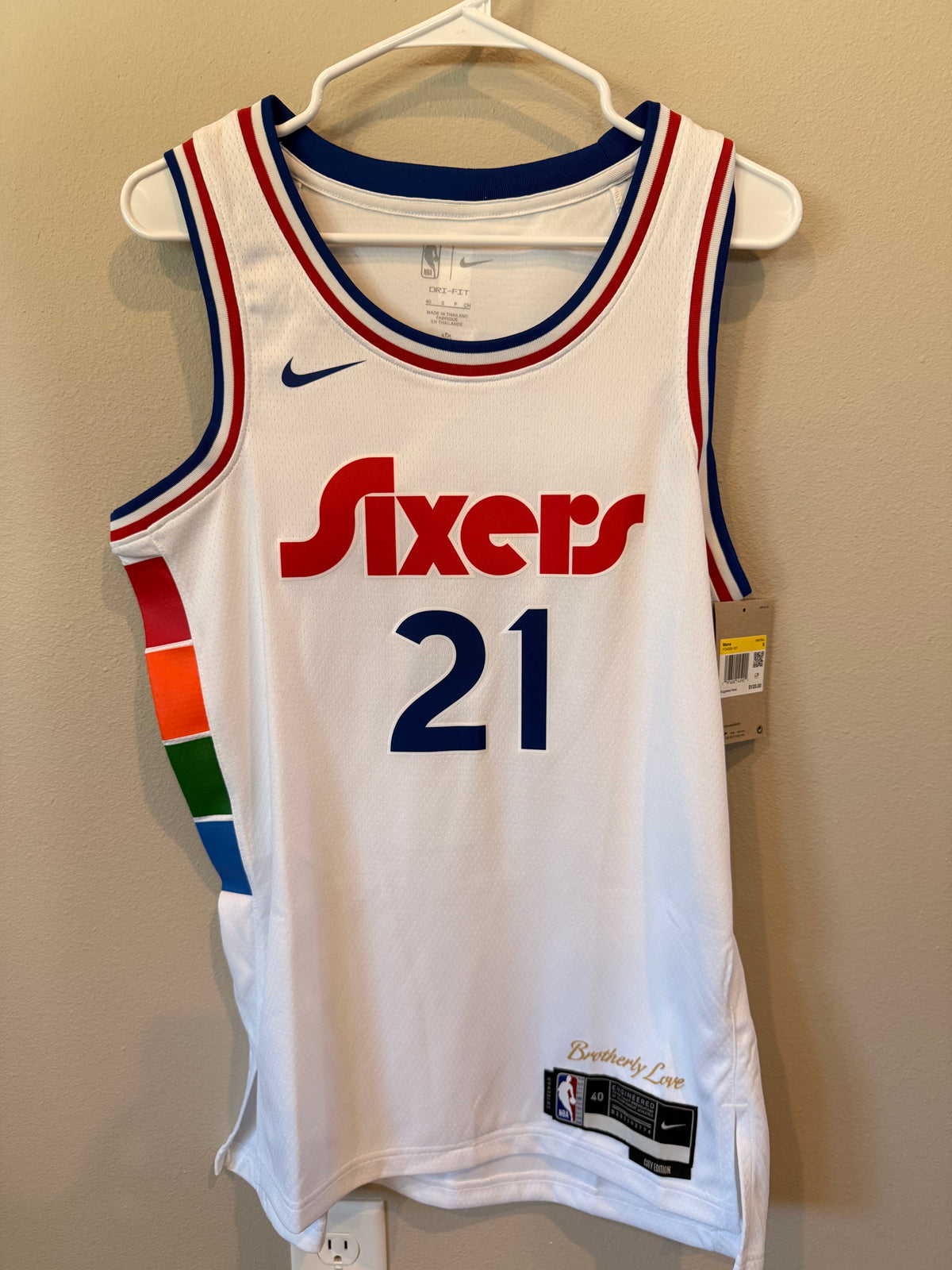 Philadelphia 76ers - Joel Embiid City Edition - Men’s 3XL