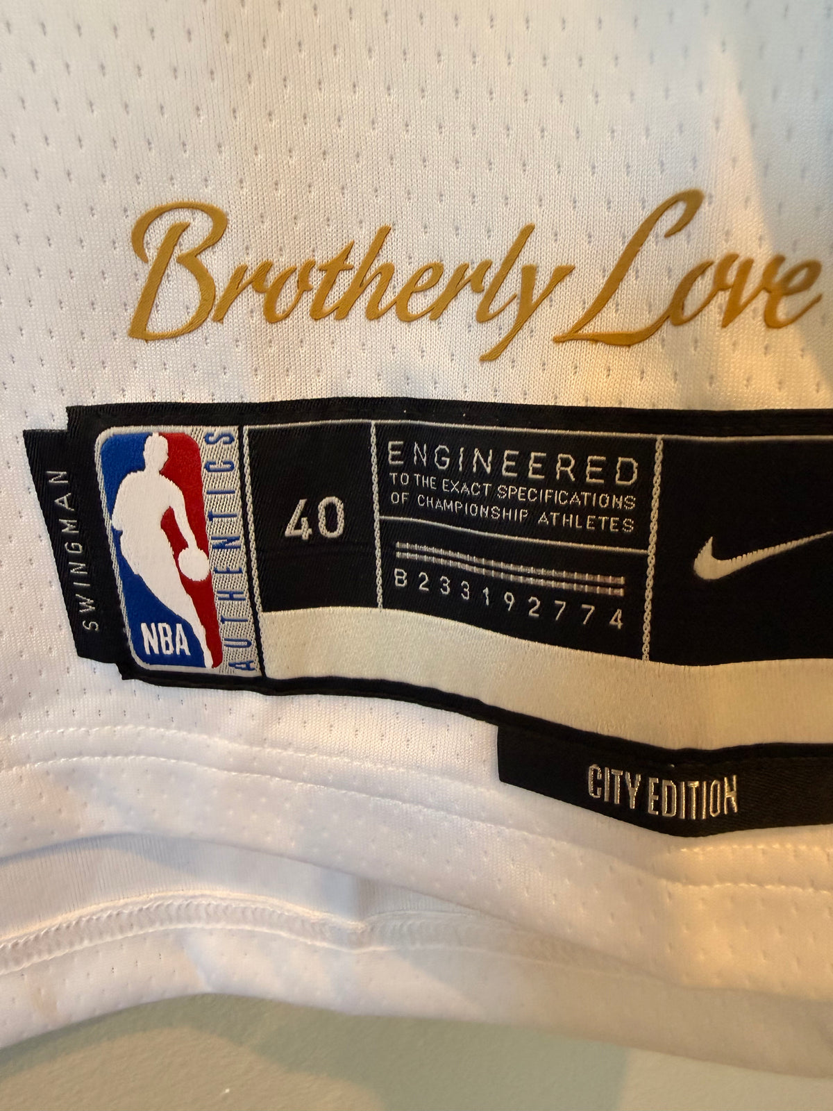 Philadelphia 76ers - Joel Embiid City Edition - Men’s 3XL