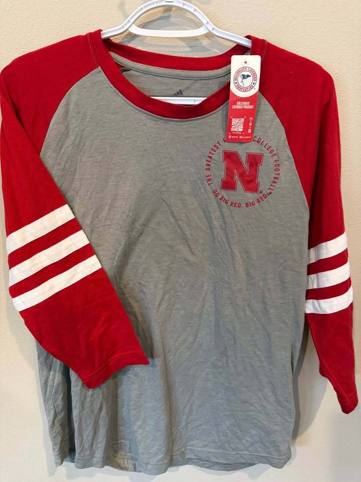 Huskers Raglan Long Sleeve - Women's Medium