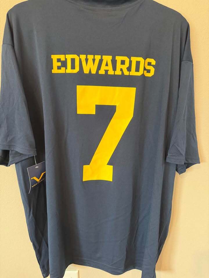 Michigan Wolverines - Donovan Edwards #7 T-shirt - Men's 3XL
