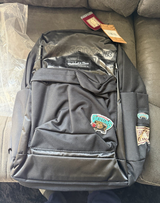 Vancouver Grizzlies Basketball Black - Backpack - HALF OFF!!