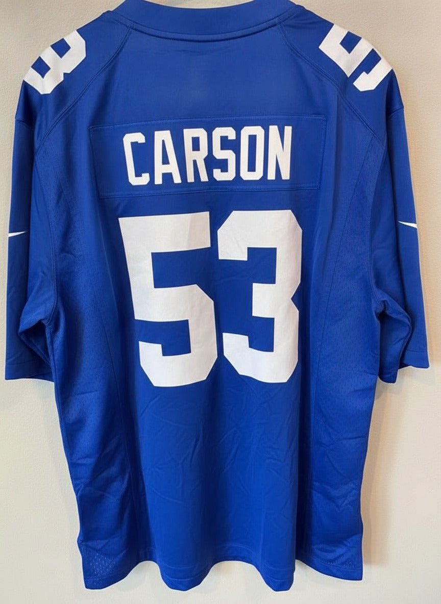 New York Giants- Harry Carson #53 Men's XXL-  NWOT