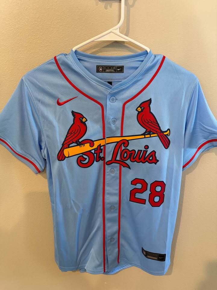 St. Louis Cardinals - Nolan Arenado #28 - Youth Medium (10/12)
