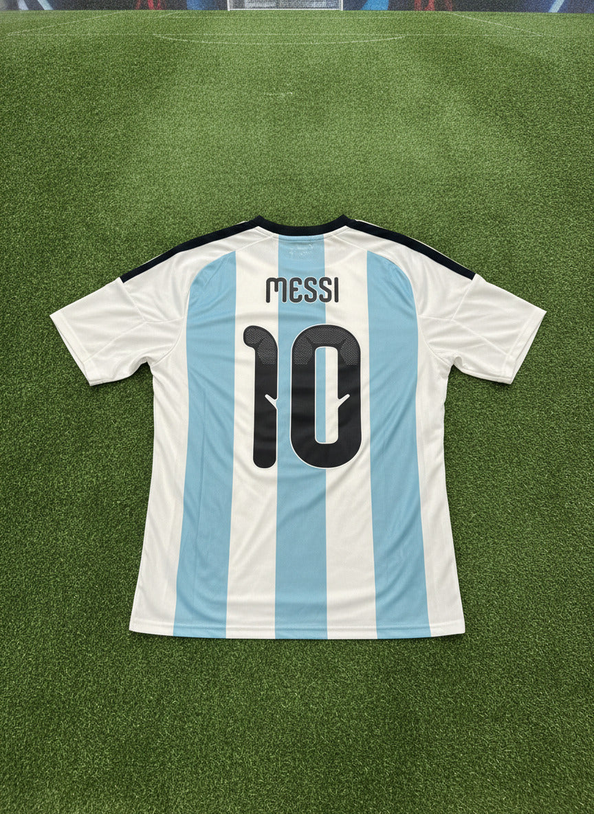 Argentina National Team- Messi #10 Soccer Men's - XL Slim Fit