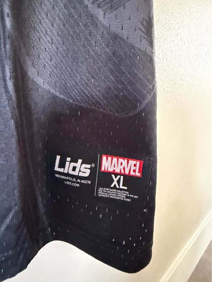 Marvel - 'Wilson' Deadpool Basketball Jersey - Men's XL/Women's 2XL