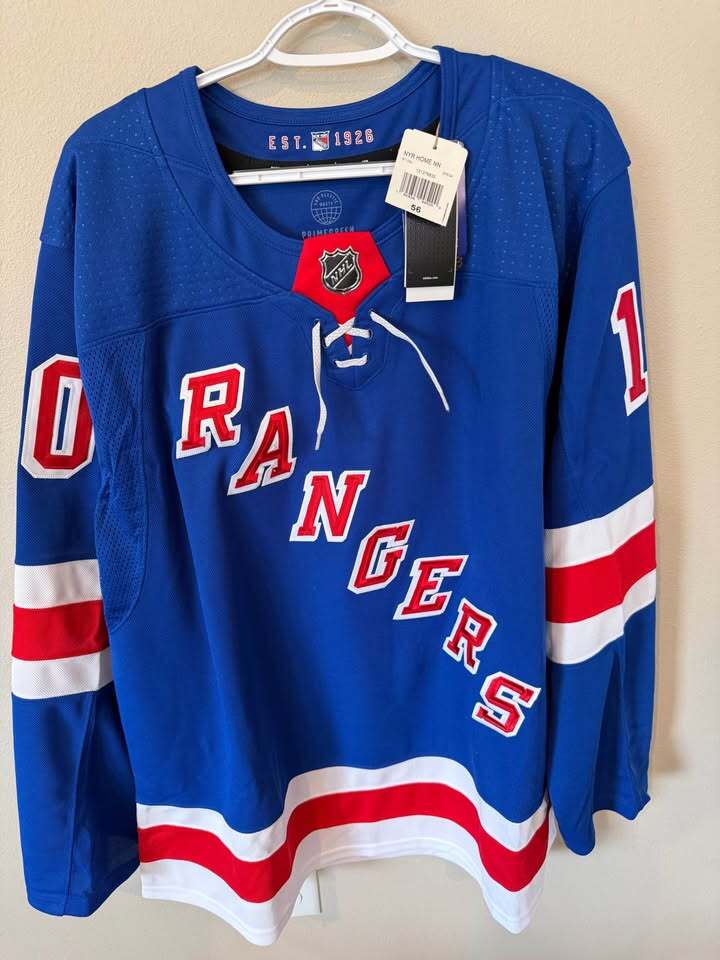 New York Rangers - Artemi Panarin #10 - Primegreen Jersey - Men's 2XL