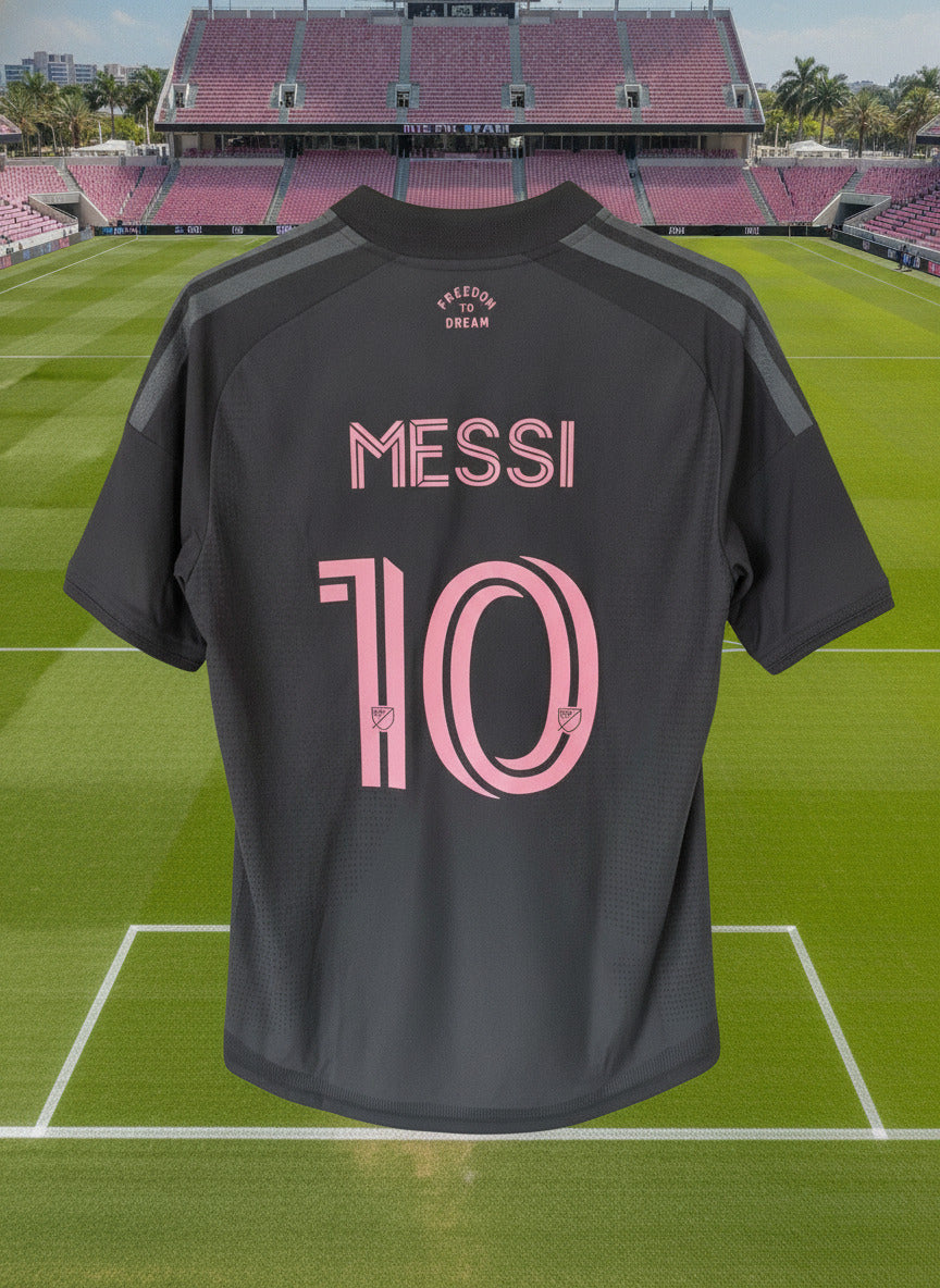 Messi - Inter Miami CF 2024 Away Authentic Jersey - Men's Med