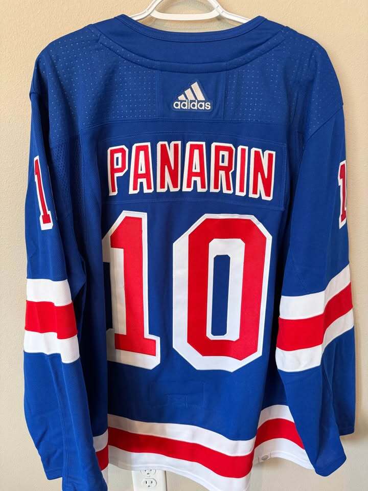 New York Rangers - Artemi Panarin #10 - Primegreen Jersey - Men's 2XL