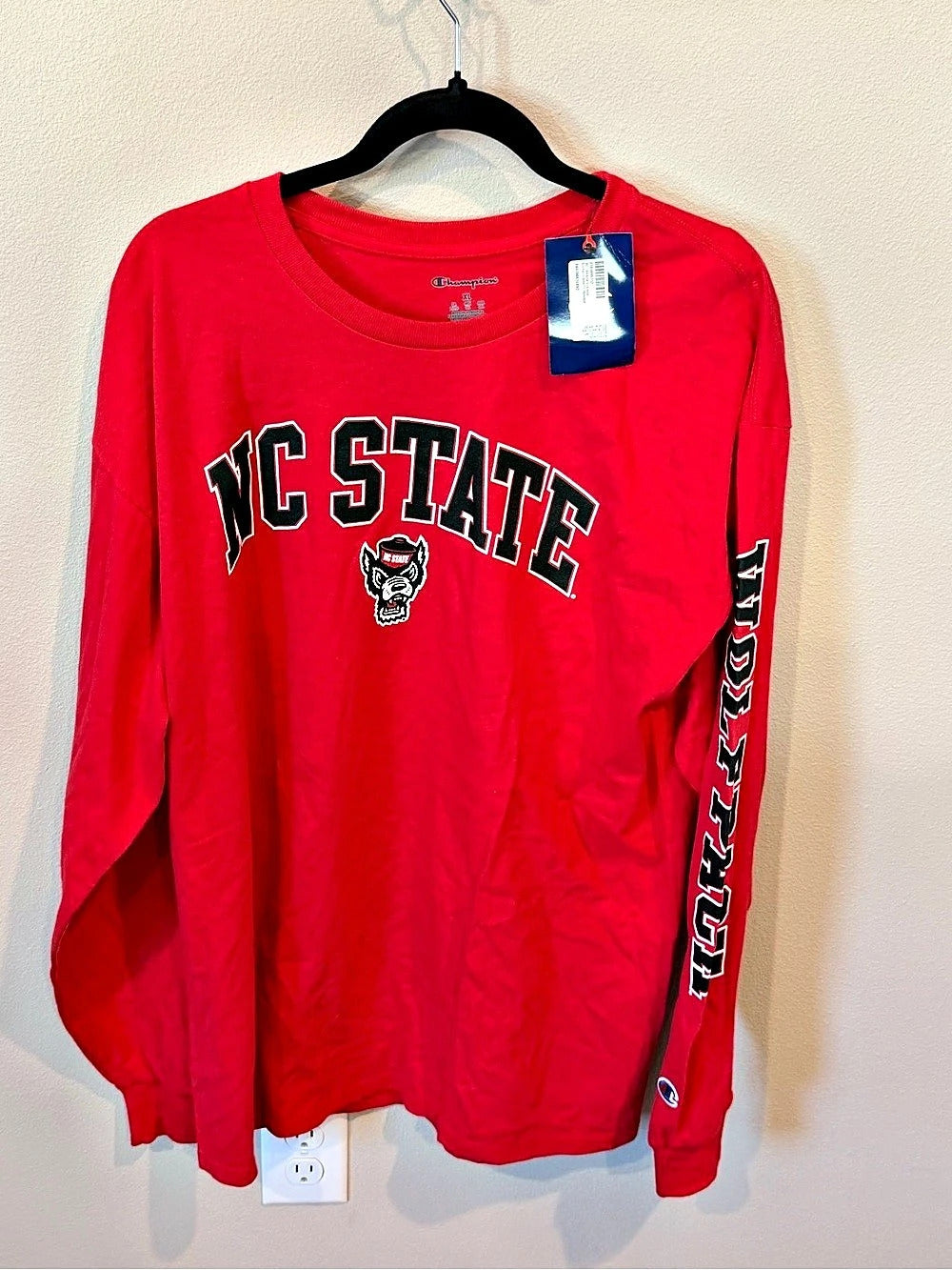 NC State Wolfpack Long Sleeve Tee - Men's XL