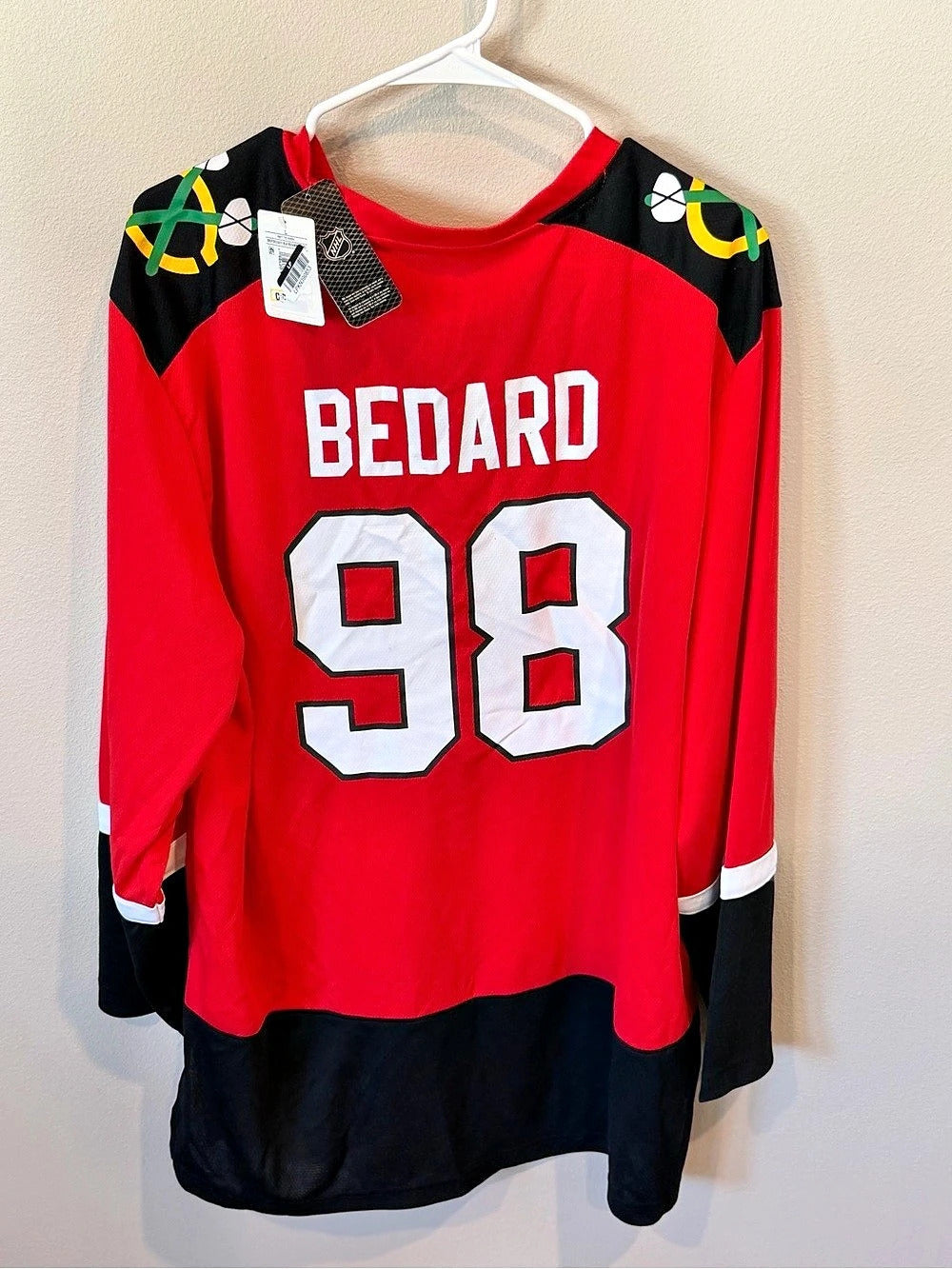 Connor Bedard - Chicago Blackhawks Fanatics Home Breakaway Player Jersey