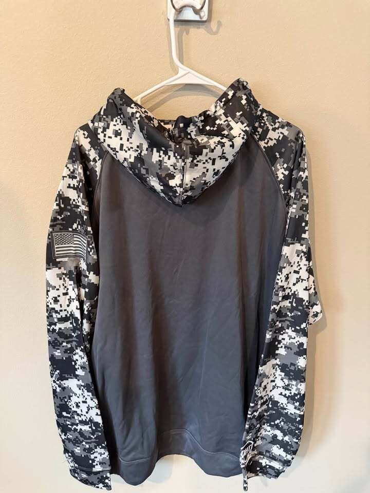 Memphis Tigers Digital Camo Hoodie- Men's 3XL