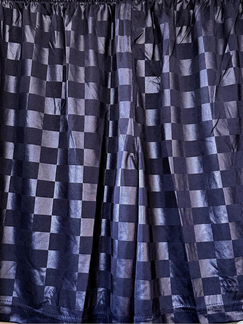 Umbro Checkered Athletic Shorts in Blue Men’s Small