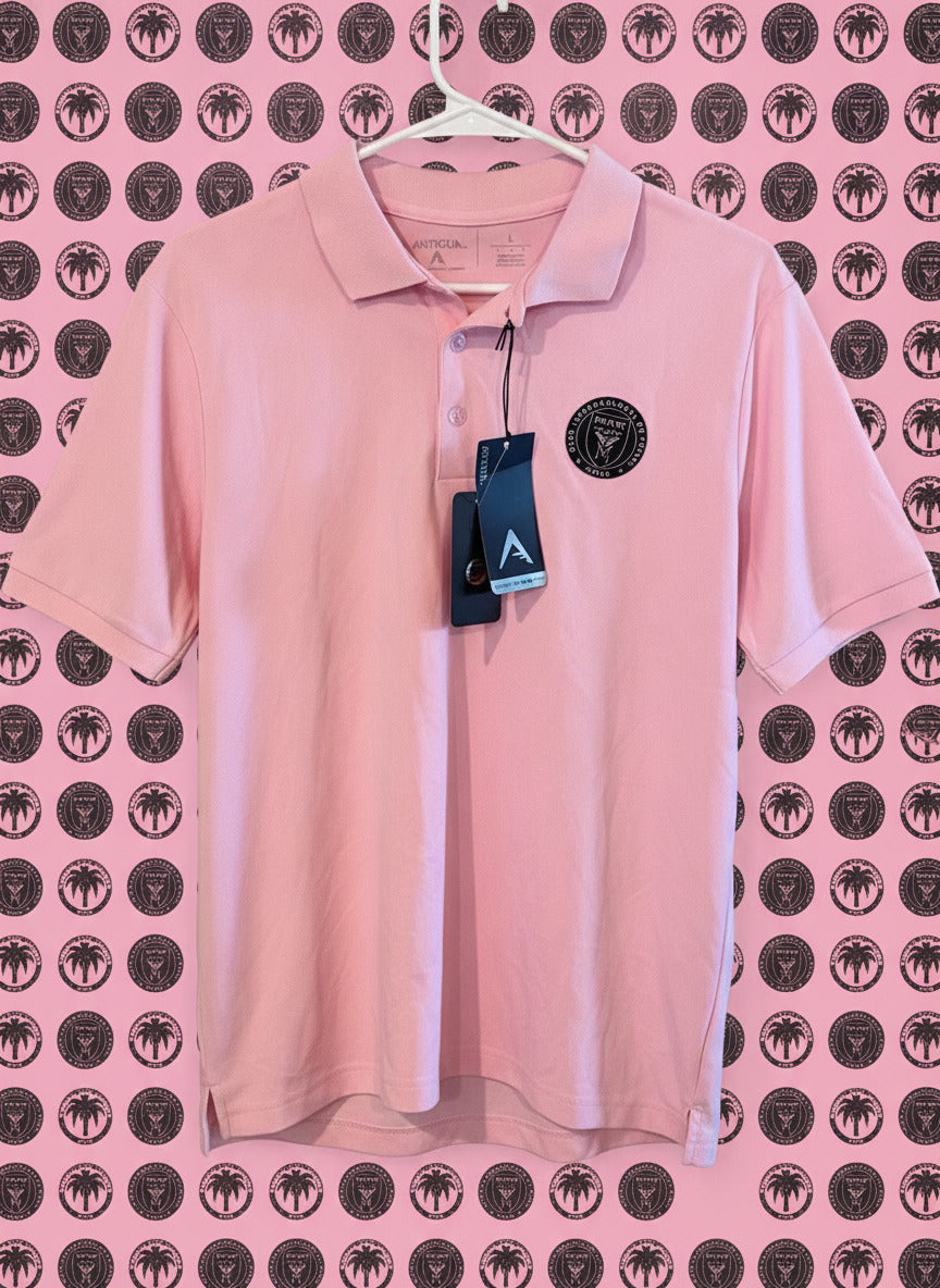 Inter Miami CF MLS - Pink Polo Shirt - Men’s Large - PRICE DROP!