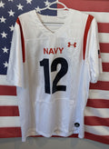Navy College Football Jersey - Large Men’s/Extra Large Women’s