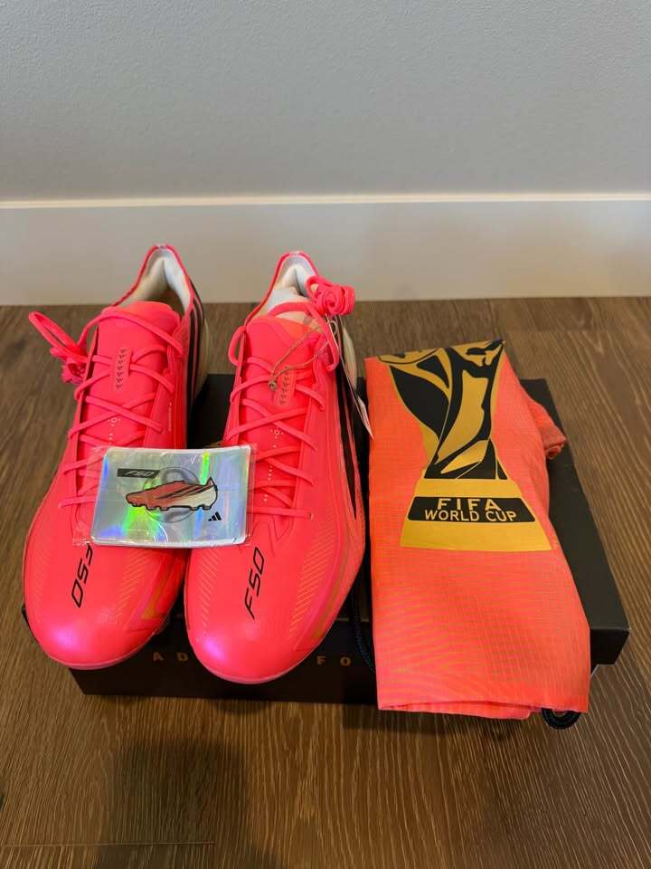 Adidas F50 Hyperfast Elite Soccer Cleats- 12 Men/13 Women