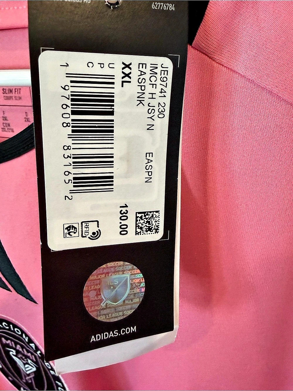 Inter Miami 2023/24 Away Soccer Jersey Pink - 2XL