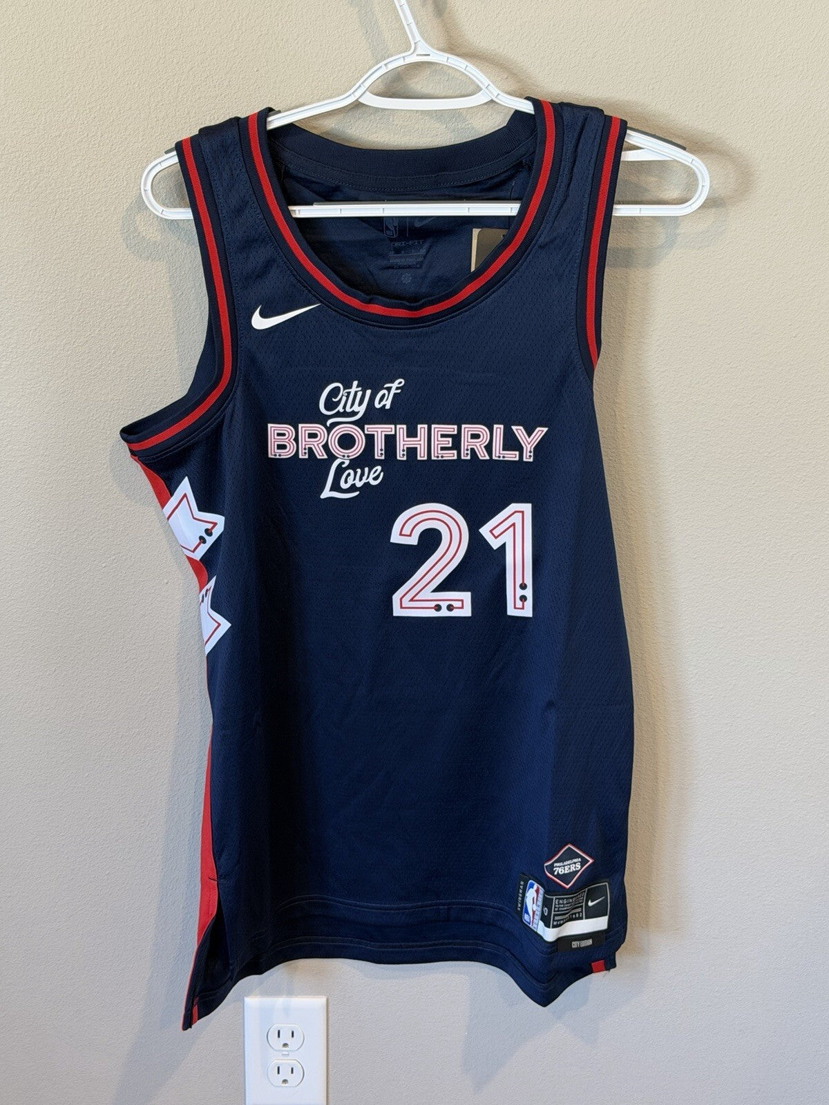 Joelle Embiid - Philadelphia 76Ers- Men’s Small