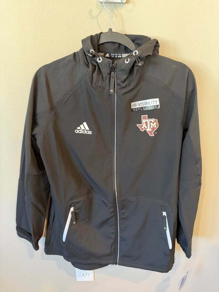Texas A&M Aggies Full-Zip Hooded Jacket - Men’s Medium