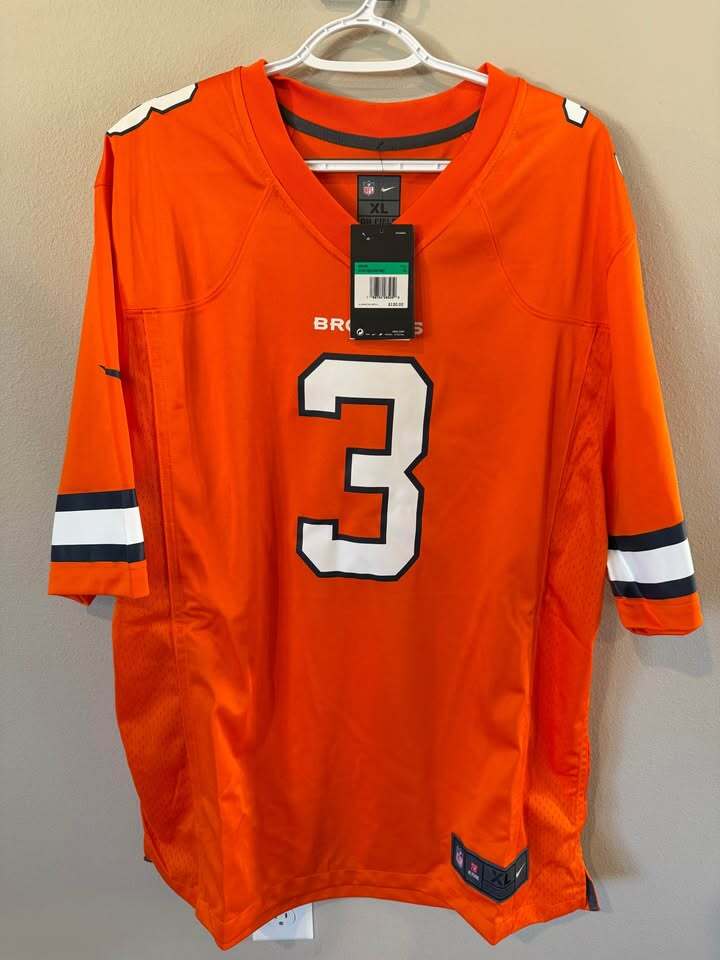 Denver Broncos - Russell Wilson - Men's XL - REDUCED PRICE!