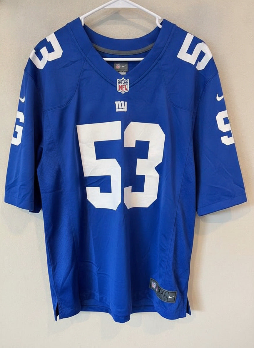 New York Giants- Harry Carson #53 Men's XXL-  NWOT