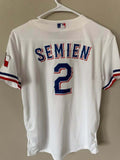 Marcus Semien - Texas Rangers  #2 - Youth Large