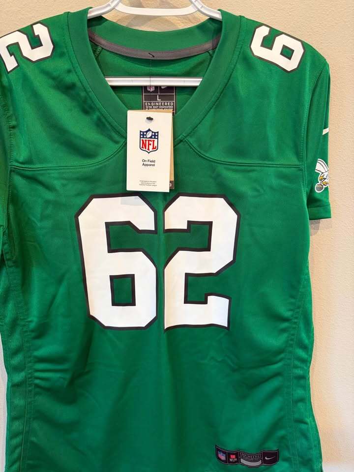 Nike Philadelphia Eagles Jason Kelce Jersey Size L