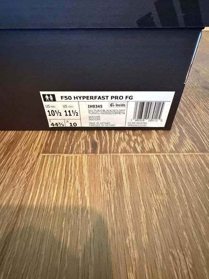F-50 Hyperfast Pro - 10.5 Men/11.5 women