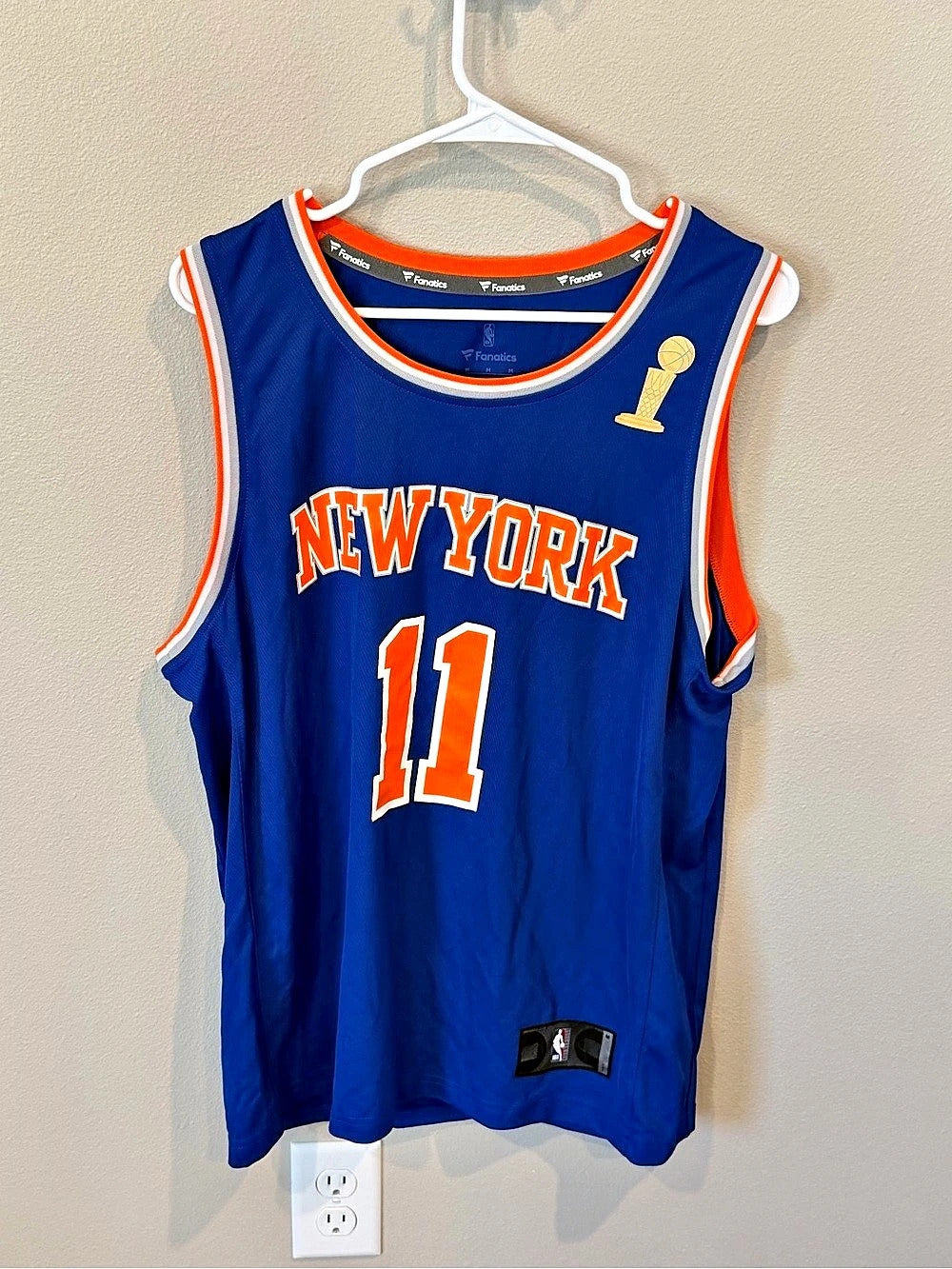 Jalen Brunson - New York Knicks #11 - Men's Med/Women's Lrg