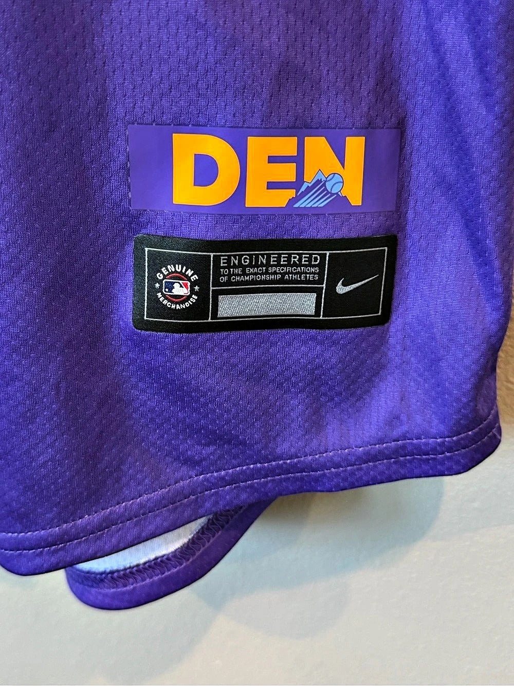 Colorado Rockies, McMahom #24 Swingman Youth L - 14/16