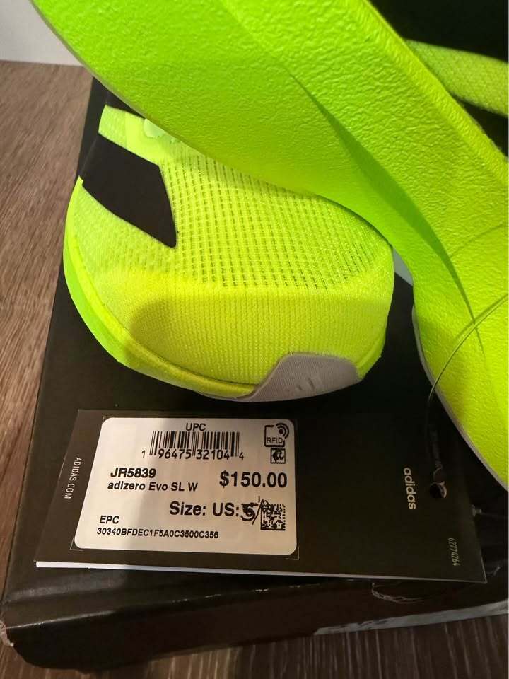 adidas Adizero Evo SL W Running Shoes Women’s 5.5