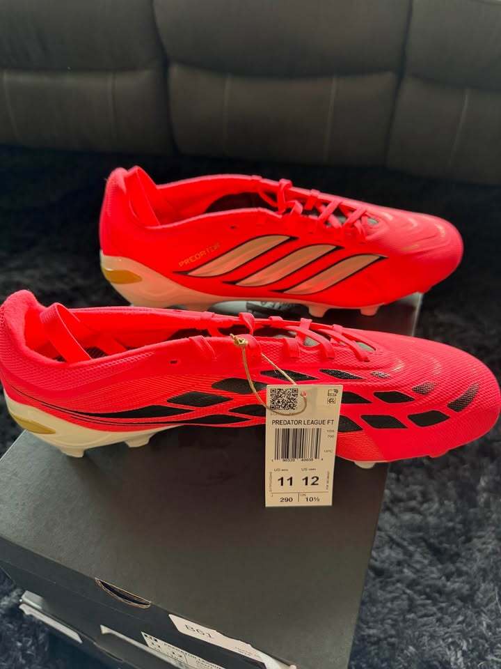 Adidas Predator League FT FG Soccer Cleats - Size 11