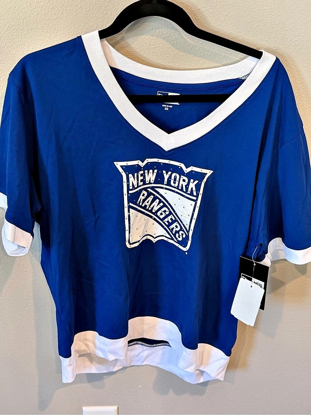 New York Rangers Blue & White Womens - Size XXL NWT