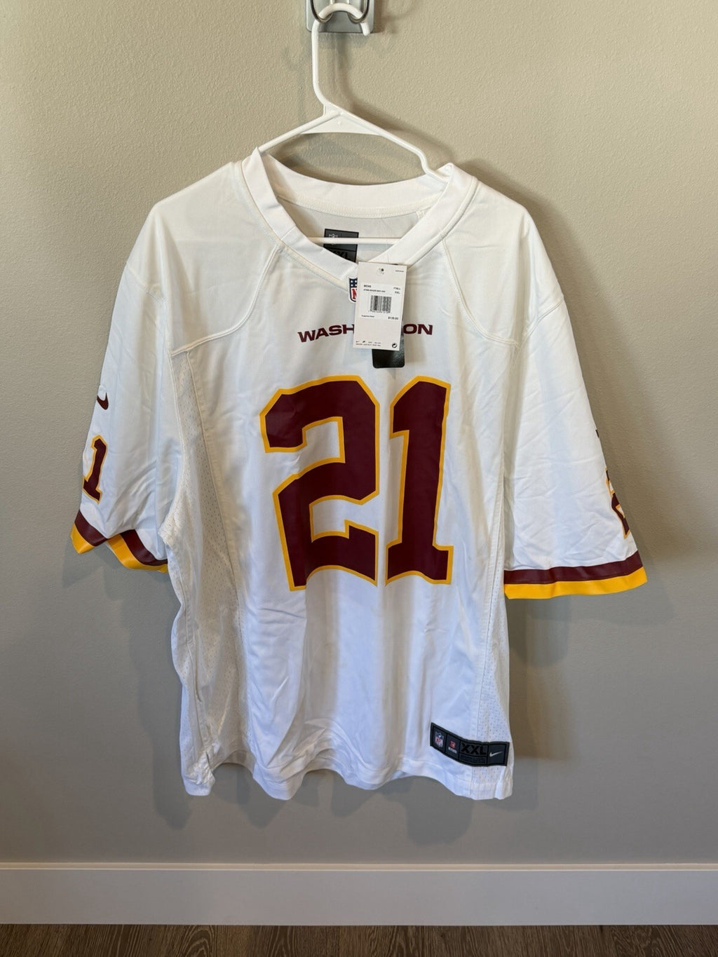 Sean Taylor Washington Redskins Jersey - 2 XL Men and 3XL Women!