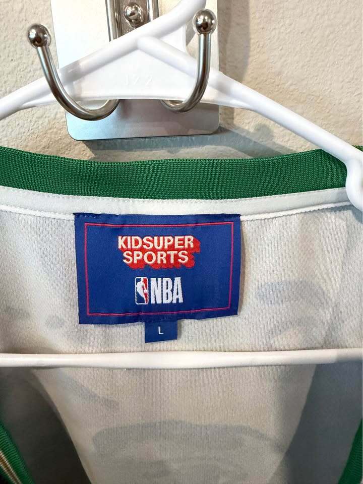 Boston Celtics NBA KidSuper Sports Jersey - Men's Large - PRICE DROP!