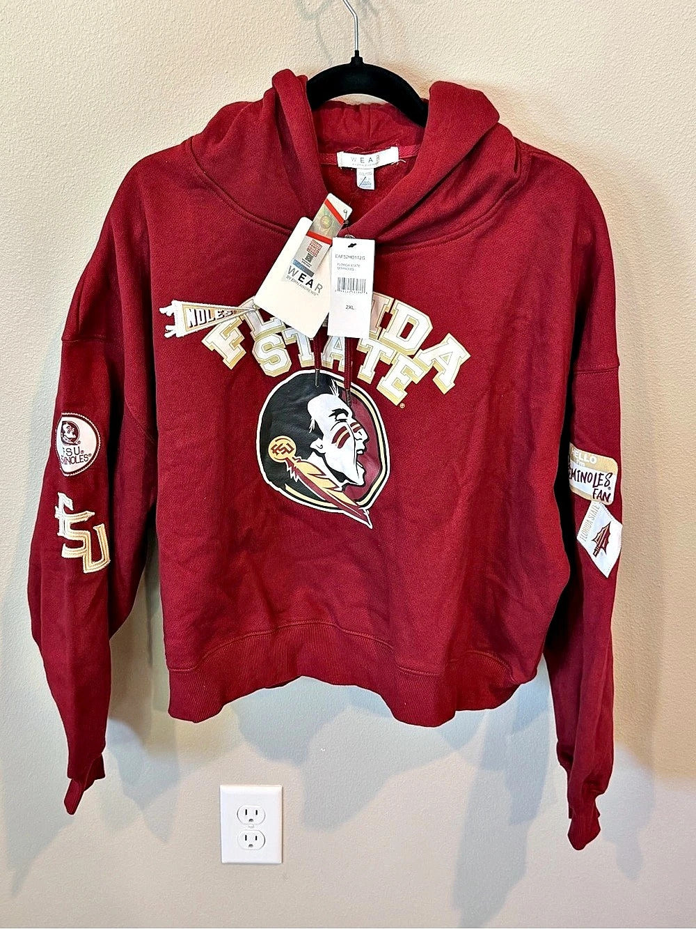Florida State Seminoles hoodie Red - Women's 2XL