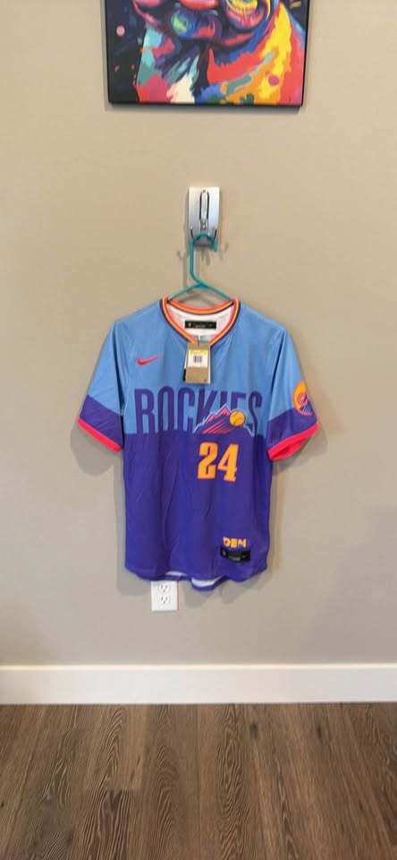 Colorado Rockies -  Ryan McMahon #24- Men’s Small/Women’s Medium