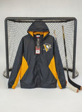 Pittsburgh Penguins Full Zip Windbreaker - Adult Large