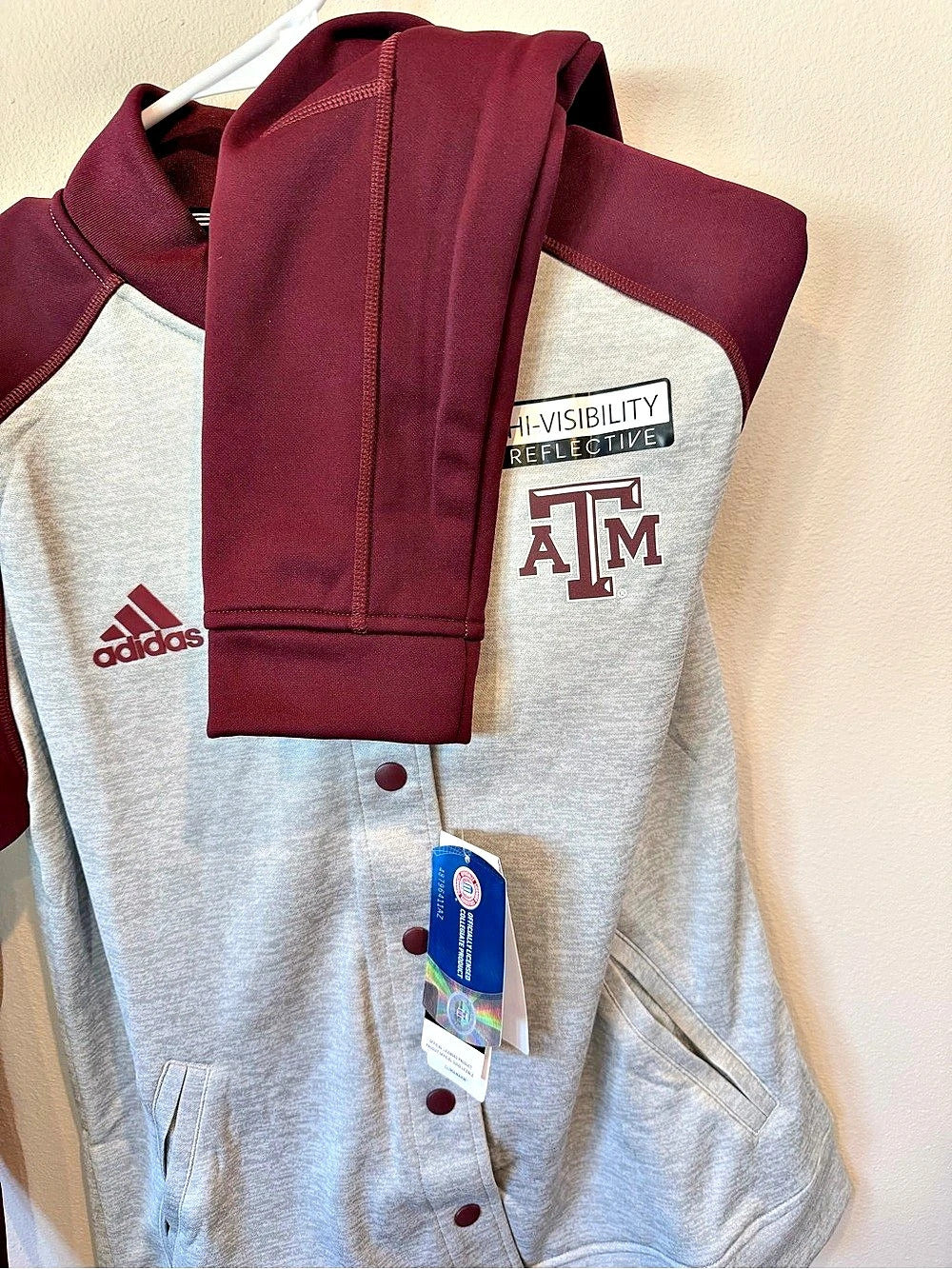 Texas A&M Aggies Heavy Snap Jacket - Women's Large
