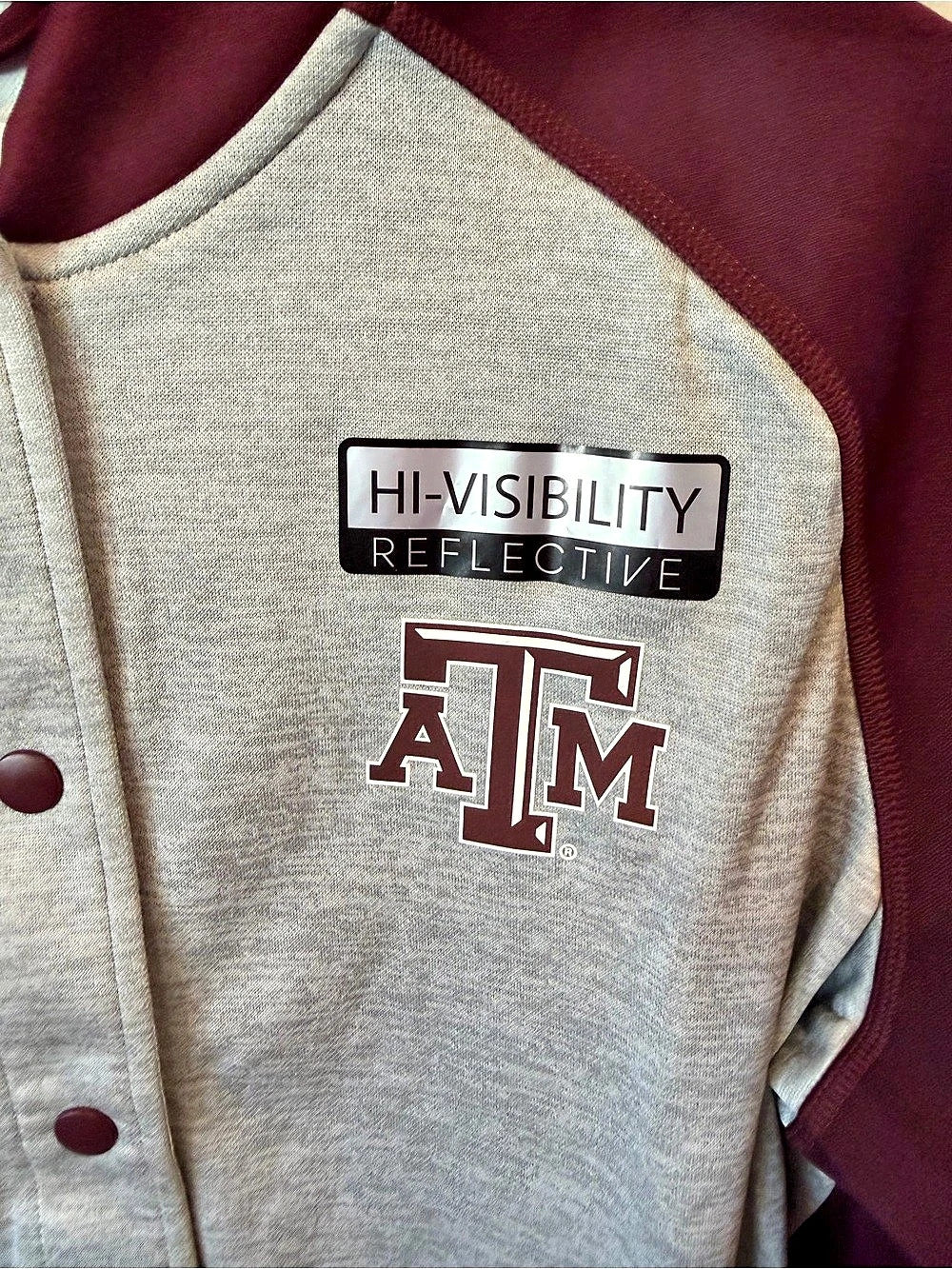Texas A&M Aggies Heavy Snap Jacket - Women's Large