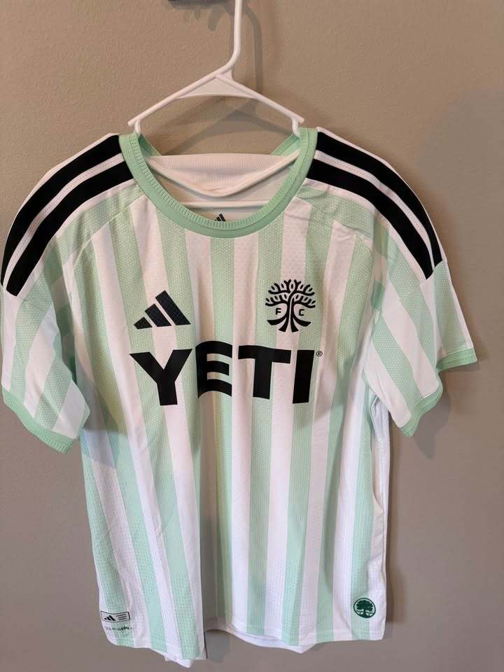 Adidas Austin FC 2024 Away Jersey men's large women's xl
