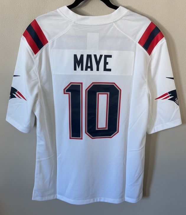 Drake Maye New England Patriots Super Bowl LX - Men's XXL