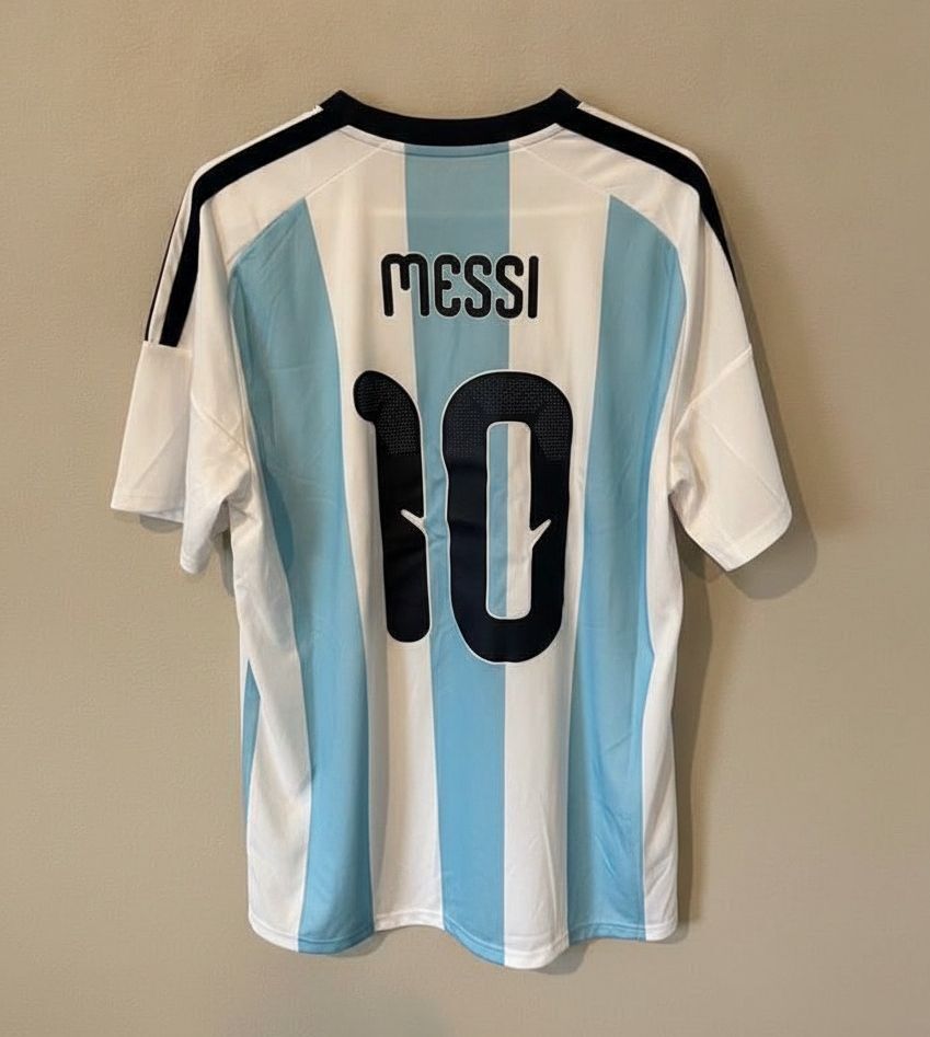 XL- Adidas Argentina Messi #10 Jersey - Men's