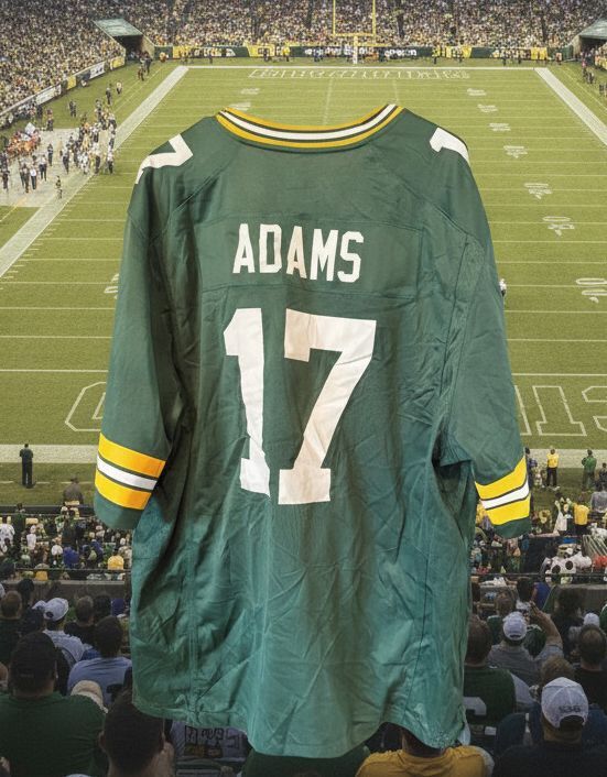 Davante Adams #17 - Green Bay Packers - Men's XXL NWOT