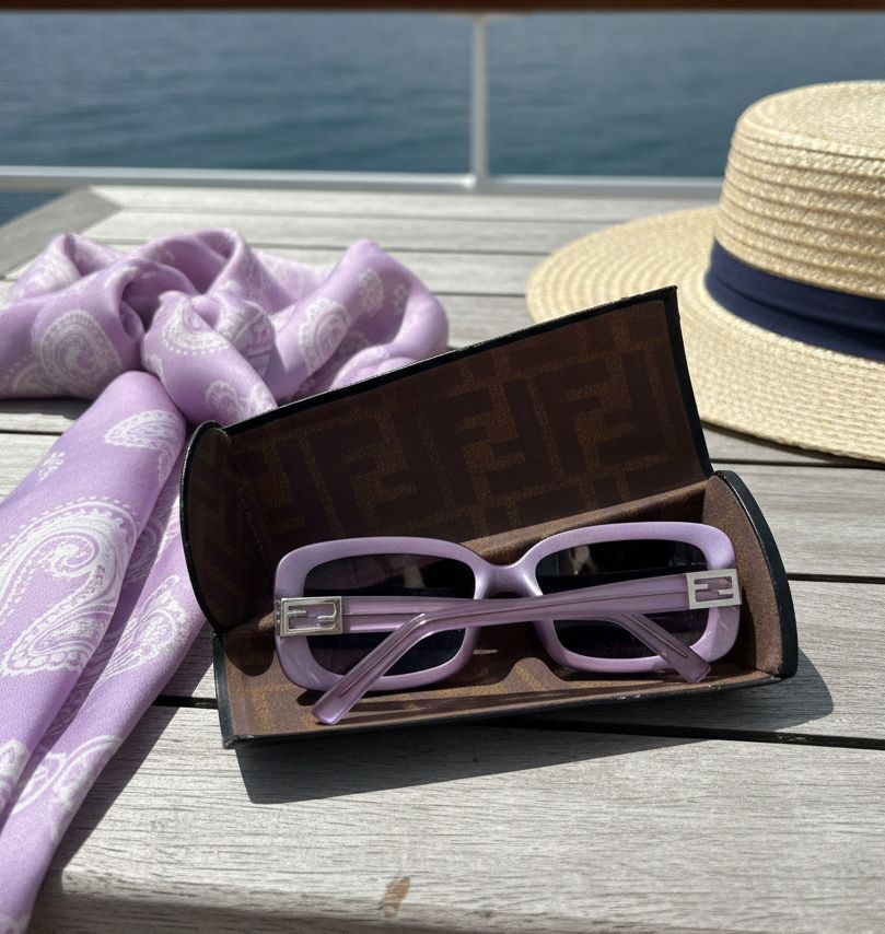 Fendi FS5142 Purple Sunglasses - REDUCED PRICE!